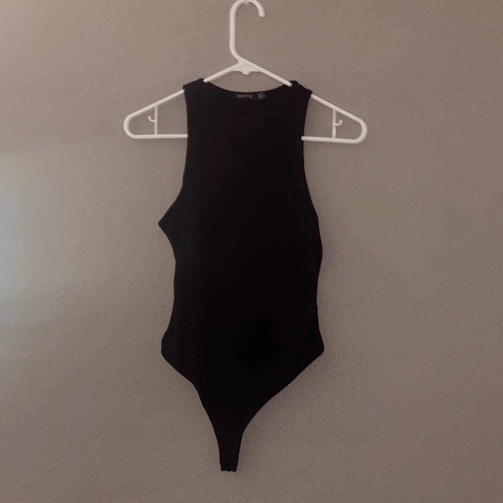 Boohoo Classic Black Kids Bodysuit